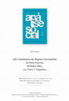 Research paper thumbnail of Recensão: "Das Constituições dos Regimes Nacionalistas do Entre-Guerras, de Pedro Velez”