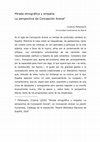 Research paper thumbnail of Mirada etnográfica y empatía. La perspectiva de Concepción Arenal