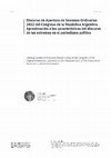 Research paper thumbnail of Discurso Sesiones Ordinarias Congreso argentino 2022 Caracteristicas del discurso de los extremos en el periodismo politico