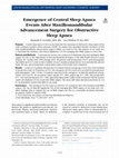 Research paper thumbnail of Emergence of Central Sleep Apnea Events After Maxillomandibular Advancement Surgery for Obstructive Sleep Apnea