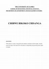 Research paper thumbnail of The Impact of the Failed 2016 Referendum on Safeguarding and Protecting Human Rightsin Zambia