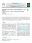 Research paper thumbnail of Implications of volume loss on the seismic response of tunnels in coarse-grained soils