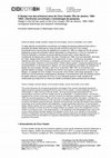 Research paper thumbnail of O Design nos dez primeiros anos do Circo Voador (Rio de Janeiro, 1982-1992): referências conceituais e metodologia da pesquisa