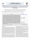 Research paper thumbnail of Experimental Study of alcohol blending effects on the operating characteristics of a diesel engine