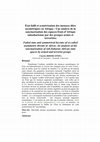 Research paper thumbnail of De la symetrisation des menaces asymetriques en Afrique