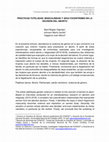 Research paper thumbnail of Prácticas Tuteladas: Masculinidad y Adultocentrismo en La Decisión Del Aborto