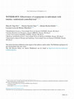 Research paper thumbnail of Effectiveness of acupuncture in individuals with tinnitus: randomized controlled trial