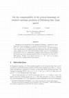 Research paper thumbnail of On the computability of the p-local homology of twisted cartesian products of Eilenberg-Mac Lane