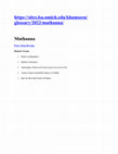 Research paper thumbnail of Khamseen Glossary Muthanna