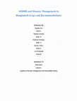 Research paper thumbnail of SFDRR and Disaster Management in Bangladesh Gaps and Recommendation