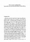 Research paper thumbnail of De la razón melancólica (aprender de la premodernidad melancólica)