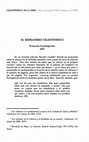 Research paper thumbnail of El refranero celestinesco