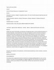 Research paper thumbnail of Employees’ retention in Nigeria’s hospitality industry: The role of transformational leadership style and job satisfaction