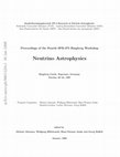 Research paper thumbnail of Proceedings "Neutrino Astrophysics