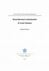 Research paper thumbnail of Hydrothermal carbonization of waste biomass