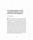 Research paper thumbnail of Sosiaalipedagogiikkaa opitaan vapaaehtoistoiminnassa osana ammattikorkeakouluopintoja