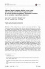 Research paper thumbnail of Effects of dietary rhubarb, Bacillus cereus, yeast polysaccharide, and florfenicol supplementation on growth, intestinal morphology, and immune responses of sea cucumber (Apostichopus japonicus)