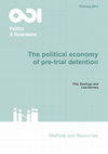 Research paper thumbnail of The political economy of pre-trial detention