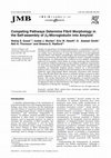 Research paper thumbnail of Competing Pathways Determine Fibril Morphology in the Self-assembly of β2-Microglobulin into Amyloid