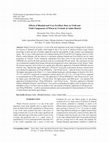 Research paper thumbnail of Effects of Blended and Urea Fertilizer Rate on Yield and Yield Components of Maize in Ultisols of Liben Jawi District