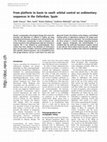 Research paper thumbnail of From platform to basin to swell: orbital control on sedimentary sequences in the Oxfordian, Spain