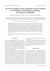 Research paper thumbnail of The Early to Middle Triassic continental–marine transition of NW Bulgaria: sedimentology, palynology and sequence stratigraphy