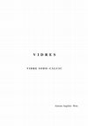 Research paper thumbnail of VIDRES. VIDRE SODO - CÀLCIC