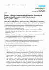 Research paper thumbnail of Vitamin E dietary supplementation improves neurological symptoms and decreases c-Abl/p73 activation in Niemann-Pick C mice