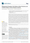 Research paper thumbnail of Framing Food Transition: The Debate on Meat Production and Climate Change in Three European Countries