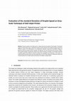 Research paper thumbnail of Evaluation of the standard deviation of droplet speed on grey-scale technique of DoD inkjet printer