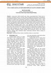 Research paper thumbnail of Upaya Sekolah dalam Mengidentifikasi Talenta Peserta Didik