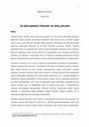 Research paper thumbnail of İŞ SÖZLEŞMESİ TÜRLERİ VE ÖZELLİKLERİ