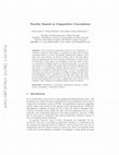 Research paper thumbnail of Novelty Search in Competitive Coevolution