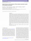 Research paper thumbnail of Spiral structure in barred galaxies. Observational constraints to spiral arm formation mechanisms