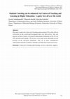 Research paper thumbnail of Students’ learning can be enhanced via Centres of Teaching and Learning in Higher Education: A quick view all over the world