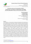 Research paper thumbnail of Investigation of the Training Needs, Knowledge, and Skills of Preschool Teachers for the Implementation of Inclusive Education