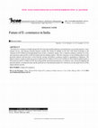 Research paper thumbnail of Future of E- commerce in India