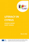 Research paper thumbnail of Literacy in Cyprus. Country Report. Short version