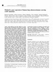 Research paper thumbnail of Distinctive gene expression of human lung adenocarcinomas carrying LKB1 mutations