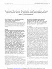 Research paper thumbnail of Screening of homologous recombination gene polymorphisms in lung cancer patients reveals an association of the NBS1-185Gln variant and p53 gene mutations