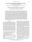 Research paper thumbnail of Small Angle Neutron Scattering Study of Mixed AOT + Lecithin Reverse Micelles