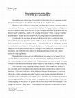 Research paper thumbnail of Mothering Incarcerated Juvenille Killers A Memoire of a Correction Officer