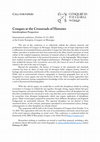 Research paper thumbnail of CfP: Conques at the Crossroads of Histories. Interdisciplinary Perspectives