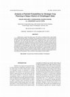 Research paper thumbnail of Analysis of Rainfall Probabilities for Strategic Crop Planning in Raipur District of Chhattisgarh State