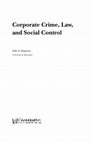 Research paper thumbnail of Corporate Crime, Law, and Social Control