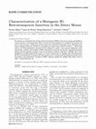 Research paper thumbnail of Characterization of a mutagenic B1 retrotransposon insertion in the jittery mouse