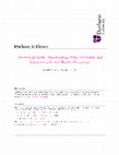 Research paper thumbnail of Stressed at birth : investigating fetal, perinatal and infant growth and health disruption