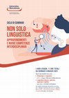 Research paper thumbnail of Non solo linguistica. Approfondimenti e nuove competenze interdisciplinari - I Edizione [Ciclo di seminari; Universitas Mercatorum; 18 gennaio-29 maggio 2023]