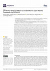 Research paper thumbnail of Chemistry-Induced Effects on Cell Behavior upon Plasma Treatment of pNIPAAM