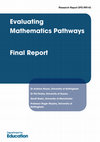 Research paper thumbnail of Evaluating Mathematics Pathways Final Report